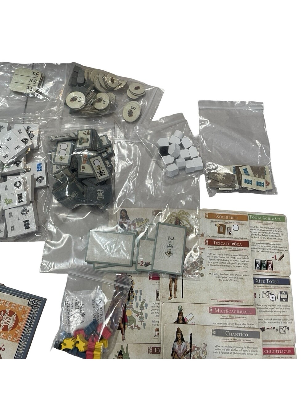 Teotihuacan City of Gods Board andDice Game w Late Preclassic Expansion & Insert - Picture 5 of 11